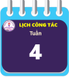 Lịch công tác tuần 04