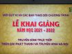 Khai giảng năm học mới  2021-2022