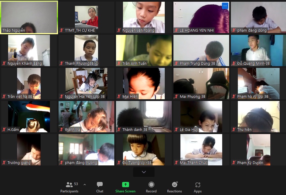 ẢNH năm học  2020 2021