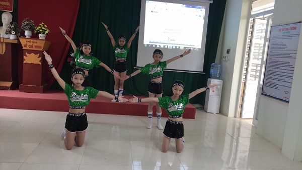 Trường tiểu học Cự Khê tham dự giải TD nhịp điệu năm học  2021-2022