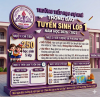 THÔNG BÁO TUYỂN SINH LỚP 1 NĂM HỌC 2026-2027